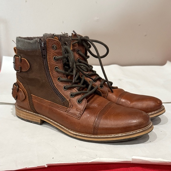 Franco Fortini Other - Franco Fortini Brown Leather Men's Boots